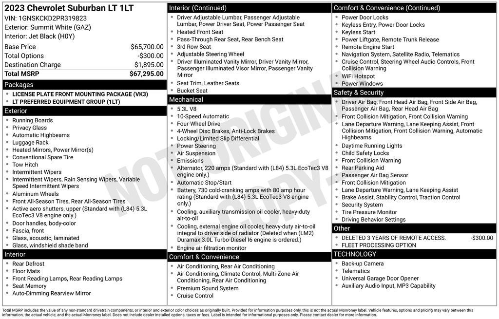 2023 Chevrolet Suburban LT