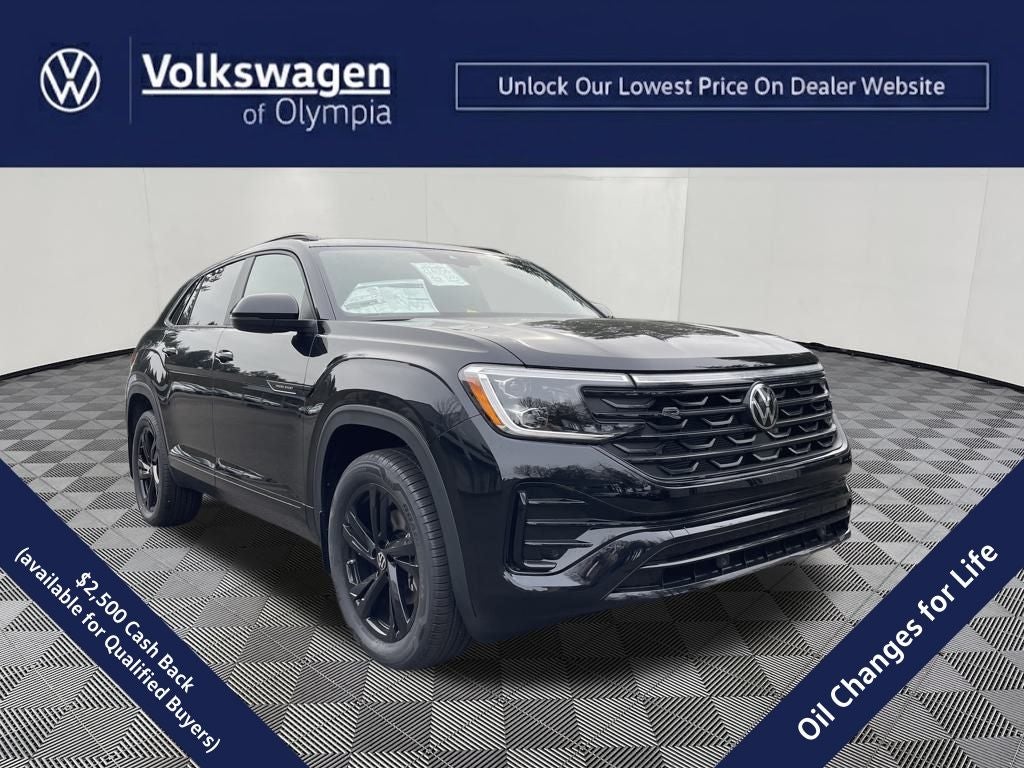 2026 Volkswagen Atlas Cross Sport 2.0T SEL R-Line Black