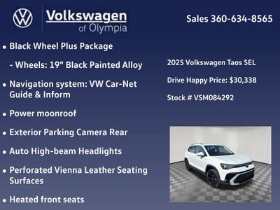 2025 Volkswagen Taos 1.5T SEL