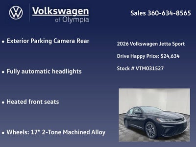 2026 Volkswagen Jetta 1.5T Sport