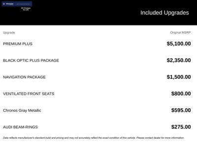2023 Audi A5 Sportback 45 S line Premium Plus quattro