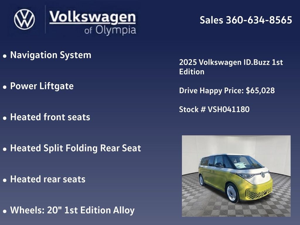 2025 Volkswagen ID. Buzz 1st Edition