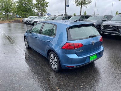 2016 Volkswagen e-Golf SE