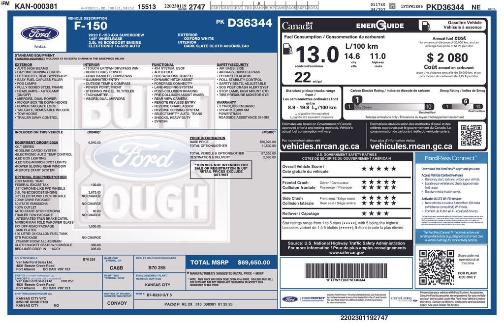 2023 Ford F-150 XLT