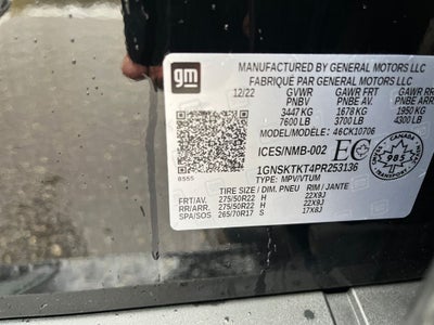 2023 Chevrolet Tahoe High Country