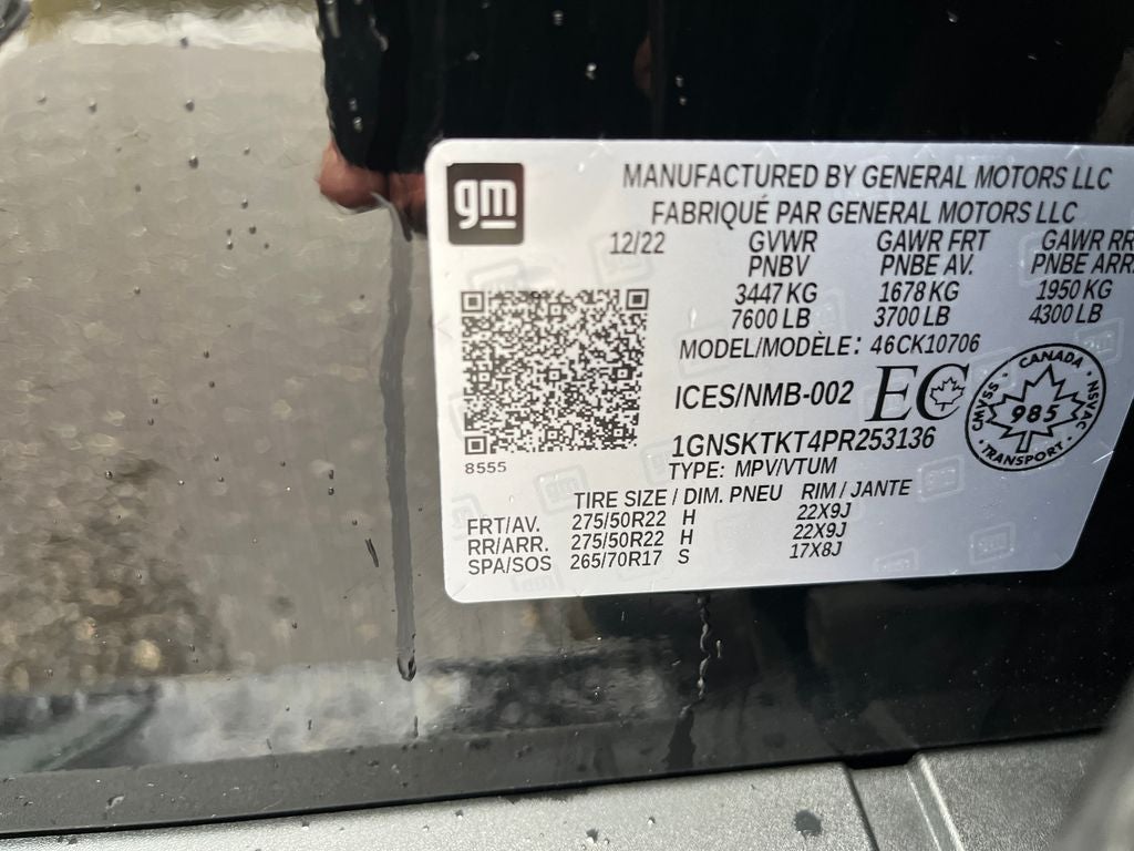 2023 Chevrolet Tahoe High Country