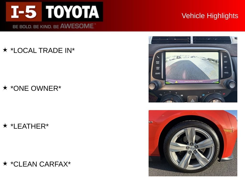 2013 Chevrolet Camaro ZL1