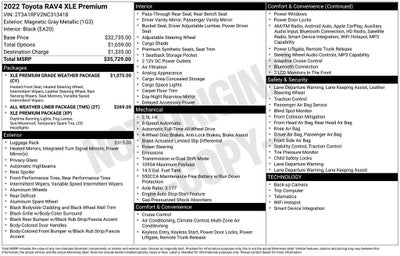 2022 Toyota RAV4 XLE Premium