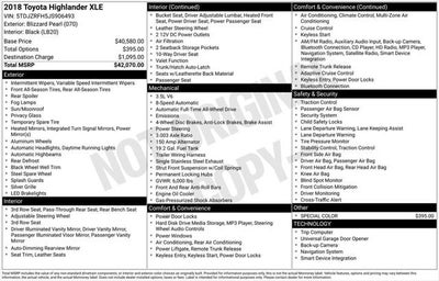 2018 Toyota Highlander XLE