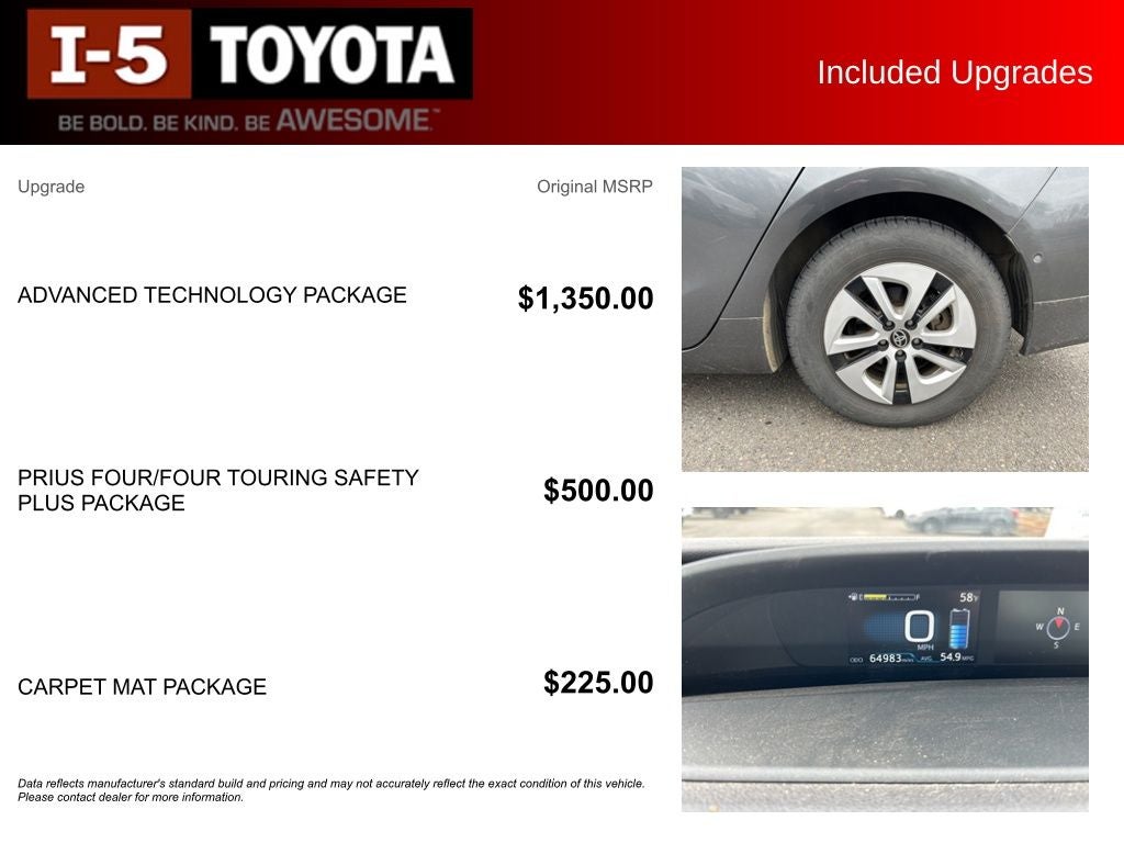 2018 Toyota Prius Four