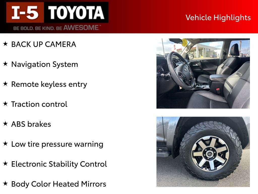 2019 Toyota 4Runner TRD Off-Road Premium