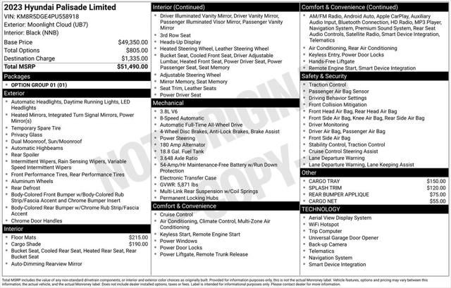 2023 Hyundai Palisade Limited