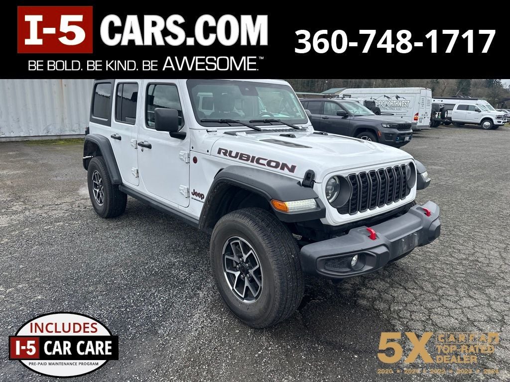 2024 Jeep Wrangler 4-Door Rubicon 4x4