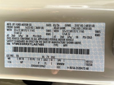 2026 Ford Bronco Raptor