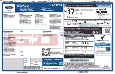 2026 Ford Bronco Outer Banks