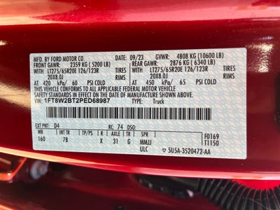 2023 Ford F-250SD Platinum