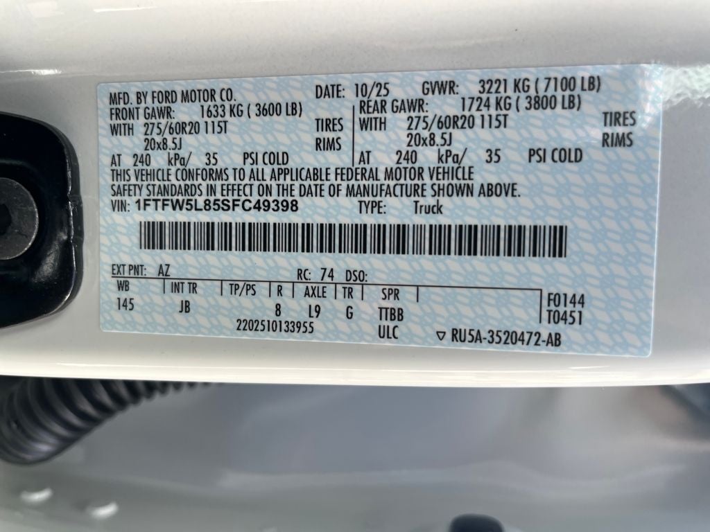 2025 Ford F-150 Lariat