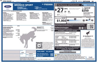 2025 Ford Bronco Sport Outer Banks