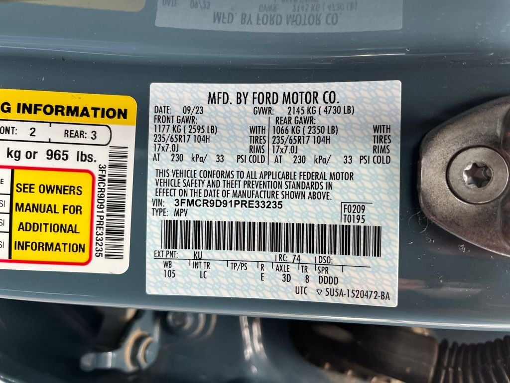 2023 Ford Bronco Sport Badlands