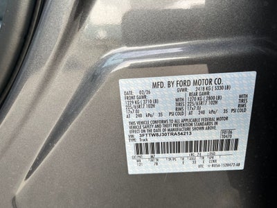 2026 Ford Maverick XLT