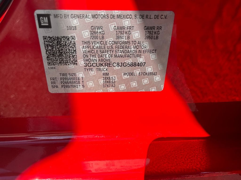 2018 Chevrolet Silverado 1500 LT LT1