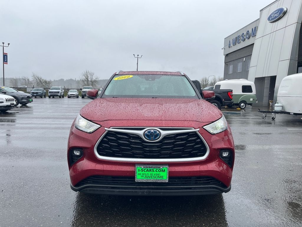 2022 Toyota Highlander Hybrid XLE