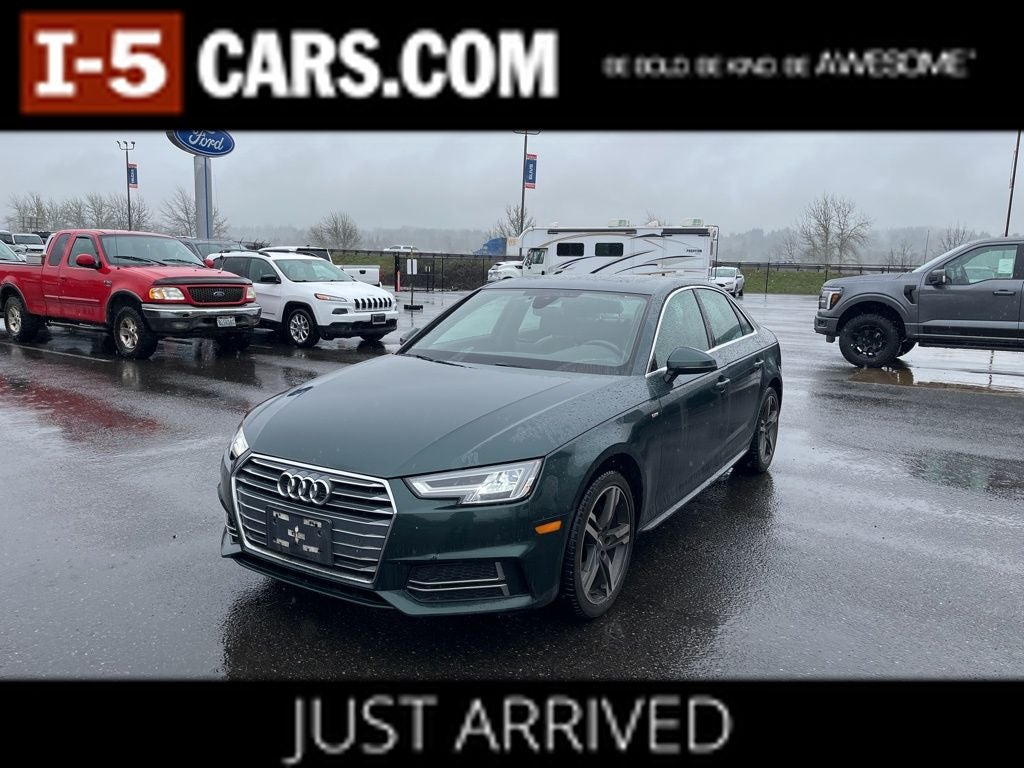 2018 Audi A4 2.0T ultra Premium FrontTrak