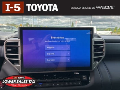 2026 Toyota Tundra i-FORCE MAX Tundra Platinum